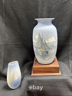 (RARE) Royal Copenhagen Vase Pair