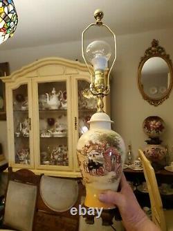 RARE Royal Doulton England RUSTIC ENGLAND Series Ware Lamp NEW WIRING & HARDWARE