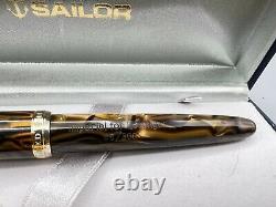 RARE Sailor Imperial for Levenger Fountain Pen 14K H-MF Emperor Nib LE 300 NEW
