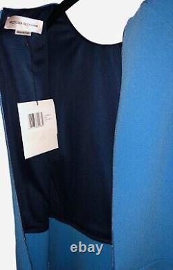 RARE Victoria Beckham Blue T Shirt Midi Dress UK12 US8 AW24 £990 BNWT ASO Celeb