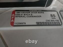 RARE Vintage Kenner Star Wars AFA 85 ESB Imperial Commander Empire Strikes Back