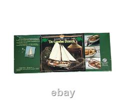 (RARE) Vtg Royal Yacht DE GROENE DRAECK Authentic Models Holland Boat Ship Wood