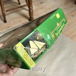 (RARE) Vtg Royal Yacht DE GROENE DRAECK Authentic Models Holland Boat Ship Wood