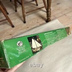 (RARE) Vtg Royal Yacht DE GROENE DRAECK Authentic Models Holland Boat Ship Wood