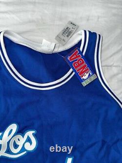 RARENEW! Mitchell & Ness LA Lakers Jerry West Blue & White Jersey NWT