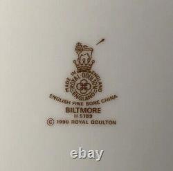 RARERoyal Doulton Biltmore Fine Bone China, 1990 RETIRED, Brand NEW