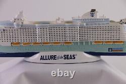RCCL Royal Caribbean ALLURE OF THE SEAS Cruise Ship Model RARE Find