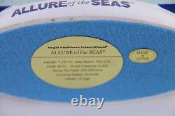 RCCL Royal Caribbean ALLURE OF THE SEAS Cruise Ship Model RARE Find