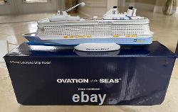 RCCL Royal Caribbean OVATION OF THE SEAS Cruise Ship Model RARE! SOLD OUT! OBO
