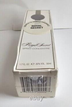 ROYAL SECRET Spray Concentre 1.7 oz. /50ml Rare Vintage NEW Sealed