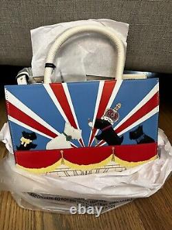 Radley London Royal Coronation of the King Satchel Handbag Bag Purse NWT RARE