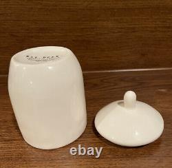 Rae Dunn Have A Royal Day Crown Sugar Bowl With Lid Raised Crown Rare NEW