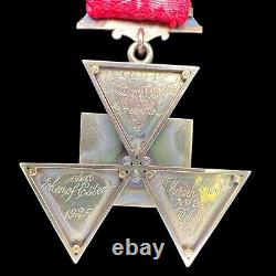 Rare 1925 New York Royal Arch Masons 10K Gold Past High Priest Jewel Gems