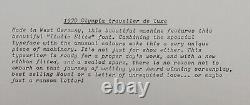 Rare 1970 Elite Italic Font Olympia Traveller de Luxe Typewriter W New Ribbons