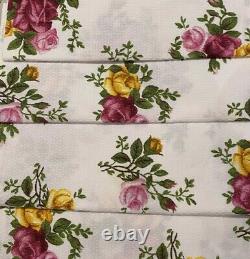 Rare 4-Piece Set of Brand New Royal Albert Old Country Roses Napkins Serviettes