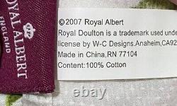 Rare 4-Piece Set of Brand New Royal Albert Old Country Roses Napkins Serviettes