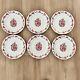 Rare 6 Pcs Royal Limoges Confrerie Des Chevaliers Du Tastevin Dinner Plates