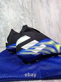 Rare Adidas Nemeziz + Fg Men's Soccer Cleats Size 7.5 Royal Blue FW7336 NEW IOB