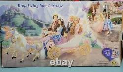 Rare Barbie The Princess and the Pauper Royal Kingdom Carriage 2004. New in box