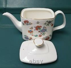 Rare Beauty Royal Doulton England Porcelain Madrigal Tea Pot H5014 New Condition