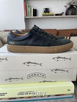 Rare Brooklyn Greats X Only Sneaker The Royale Black Leather SZ 8