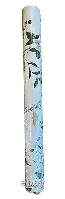 Rare Charles Barone Mural Wallpaper Imperial Garden Floral 1980s Triple Roll USA