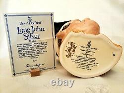 Rare Color, Royal Doulton Long John Silver, D6799. L E 126/250, Signed