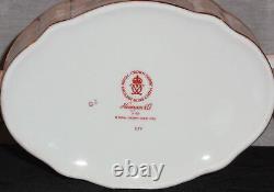 Rare! Discontinued Royal Crown Derby Honeysuckle Pattern 5 Piece Tea Set New