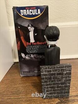 Rare Dracula Bela Lugosi Royal Bobbles Bobblehead Black White Halloween Horror