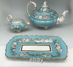 Rare Find Royal Stafford Garland 3Pc. Set Hand-Painted Made in England
