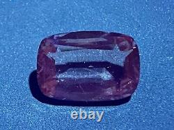 Rare Fluorescent After UV GLOW Clean Katlang Imperial Topaz Cut Gemstone