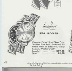 Rare Hamilton Sea Rover Kreisler USA nos 1960s Vintage Watch Band