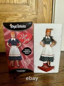 Rare I Love Lucy Royal Bobbles Bobblehead Bobblehips 2016 Lucille Ball NIB BOX