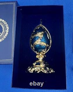 Rare Joan Rivers Imperial Treasures Millennium Globe 1st Annual QVC Egg