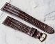 Rare Long Length 1950s Royale Lizard 22mm Watch Strap Nos Has 16mm Buckle End