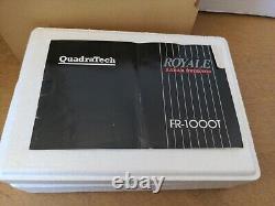Rare NOS Vintage Royale QuadraTech Superheterodyne Radar Detector FR-1000T