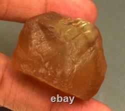 Rare Natural Imperial Topaz Rough 184.30 Loose Gemstone Rough For JEWELRY