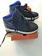 Rare New Withbox Vintage 2002 Nike Air Force 1 Mid Black/vars Royal-white Size 9.5