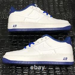 Rare Nike Air Force 1 (GS) Royal Blue White Sample Size 3.5Y Womens 5 Brand New