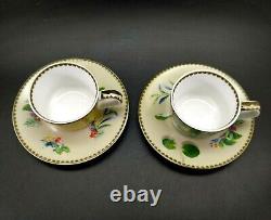 Rare OOK Plaid Royal Eye Savage Set of 2 Tea Cups