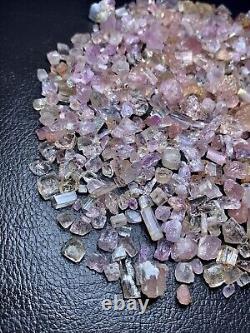 Rare Pink Topaz Rough /Imperial Topaz Terminated Crystal Facet Grade Crystal
