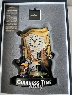 Rare Royal Doulton Guinness 250th Anniversary Clock MCL26 BNIB / NEW