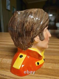 Rare Royal Doulton John Lennon New Colourway Red Character Jug, 5.5 Ltd Ed 1000