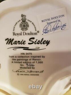 Rare, Royal Doulton Marie Sisley HN3475. Ltd Ed, No. 364. From unopened box