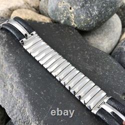Rare Stainless Steel 19mm Eton Imperial USA nos 1960s Vintage Watch Band