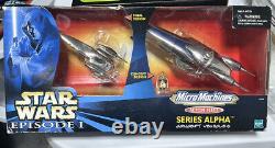 Rare! Star Wars Micro Machine Action Fleet Series Alpha Royal Starship