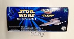 Rare! Star Wars Micro Machine Action Fleet Series Rick Olie Royal Starship New