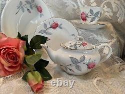 Rare Vintage 1950 Royal Albert (Trent Rose)Small Teapot. New