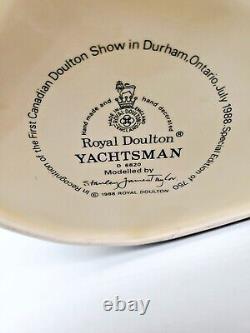 Rare Vintage Large Royal Doulton Yachtsman Toby Mug Jug New