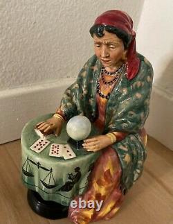 Rare Vintage Royal Doulton Fortune Teller Gypsy Woman HN 2159 England 1954 SALE